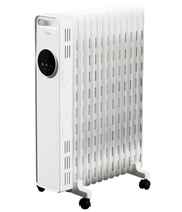 Midea Oil Radiator Heater | NY2513-22MR | Oil Radiator | 2500 W | Number of power levels 3 | Suitable for rooms up to 35 m² | White - Image 3