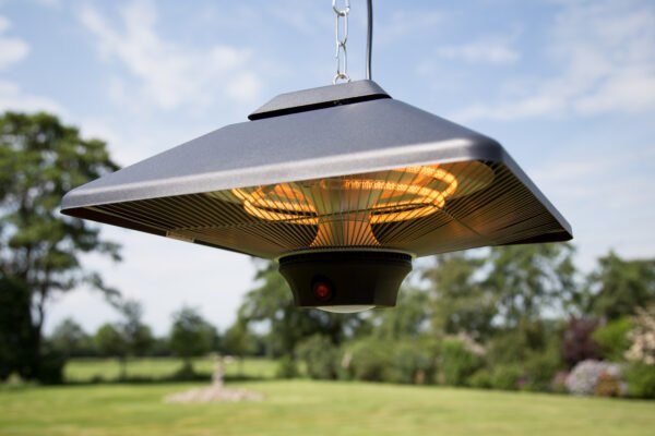 SUNRED | Heater | CE17SQ-B, Spica Bright Hanging | Infrared | 2000 W | Black | IP24 - Image 5