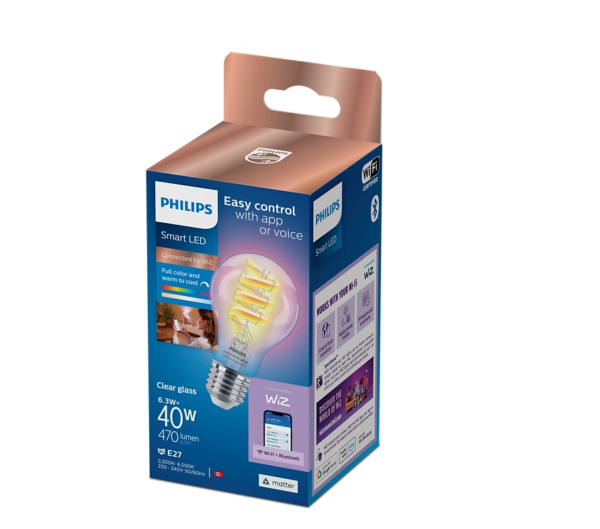 Philips Smart | E27 | 6.3 W | RGB light - Image 2