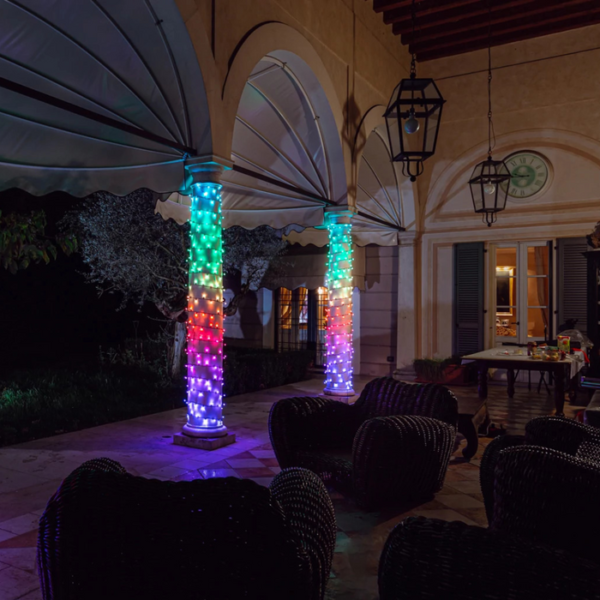 Twinkly|Strings Smart LED Lights 100 RGB (Multicolor), 8m, Black wire|RGB – 16M+ colors - Image 4