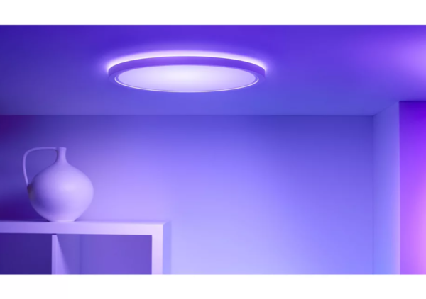 WiZ Smart WiFi SuperSlim Ceiling 545mm, White | 32 W | 2200-6500 K (RGB) - Image 2