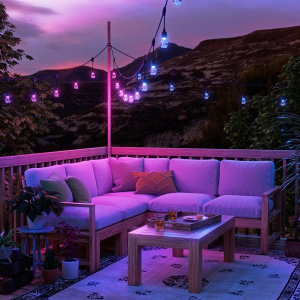 Nanoleaf Essentials Matter Smart Multicolour Outdoor String Lights Expansion 15m|16M+ - Image 4