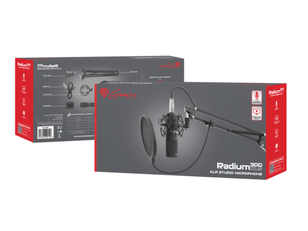 Genesis | Gaming Microphone | Radium 300 | Black | Wired - Image 12