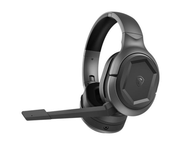 MSI | Gaming Headset | Immerse GH50 Wireless | Wireless | Over-Ear | Microphone | Wireless | Black