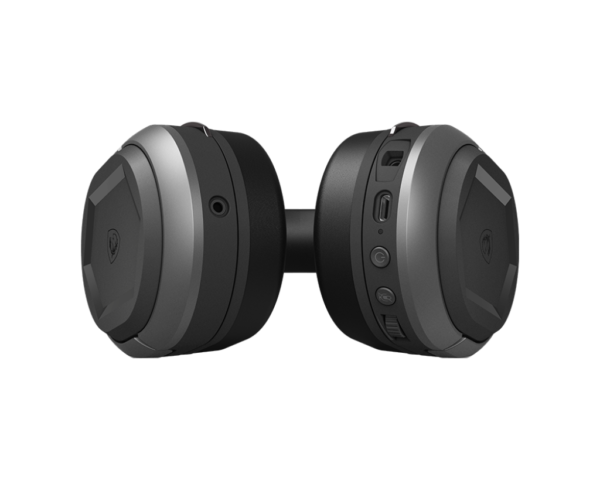 MSI | Gaming Headset | Immerse GH50 Wireless | Wireless | Over-Ear | Microphone | Wireless | Black - Image 4