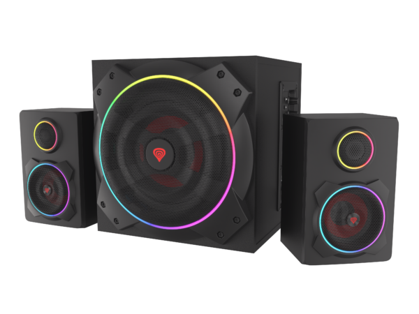 Genesis | Helium 800BT | Bluetooth | Black | Computer Speakers | Wireless connection