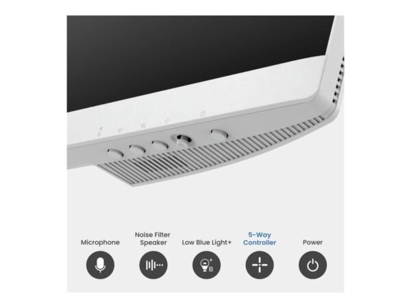 BenQ | GW3290QT | 32 in | IPS | QHD 2560 x 1440 at 75 Hz | 350 cd/m² | HDMI, DisplayPort | Height, pivot (rotation), swivel, tilt | Speaker(s) - Image 10