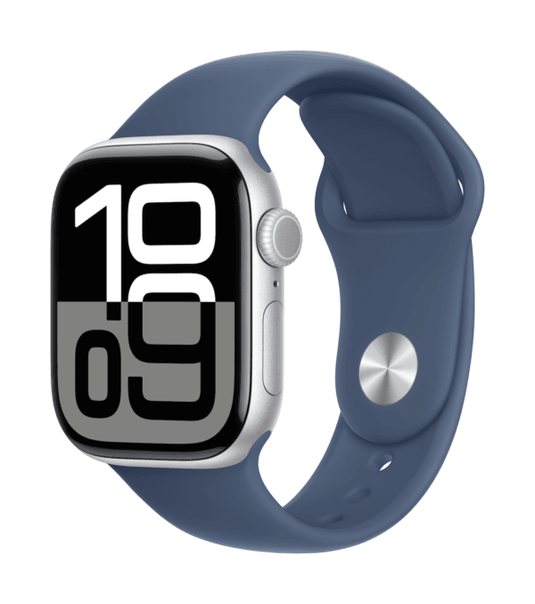 Apple Watch | Series 10 (GPS + Cellular) | Smart watch | 100% recycled aluminium | 42 mm | Blue | Silver | Apple Pay | 4G | Water-resistant | Dust-resistant