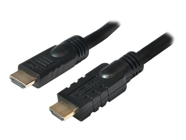 Logilink | Active HDMI High Speed Cable | Plug | 19 pin HDMI Type A | Plug | 19 pin HDMI Type A | 20 m | Black