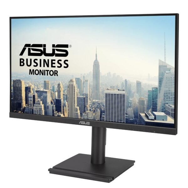 Asus ASUS | VA27DQFS | 27 in | IPS | Full HD (1080p) 1920 x 1080 at 100 Hz | 300 cd/m² | HDMI, VGA, DisplayPort | Height, pivot (rotation), swivel, tilt | Speaker(s) - Image 2