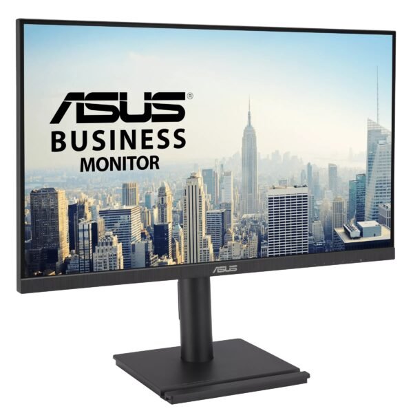 Asus ASUS | VA27DQFS | 27 in | IPS | Full HD (1080p) 1920 x 1080 at 100 Hz | 300 cd/m² | HDMI, VGA, DisplayPort | Height, pivot (rotation), swivel, tilt | Speaker(s) - Image 6