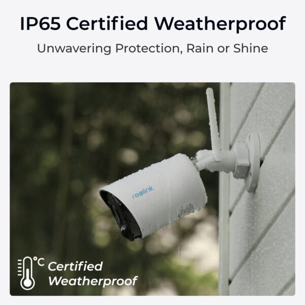Reolink | Battery Wi-Fi Security Camera with Solar Panel | Argus Series B320 | Bullet | 3 MP | Fixed lens | IP65 | H.264 | Micro SD, Max. 128 GB - Image 6