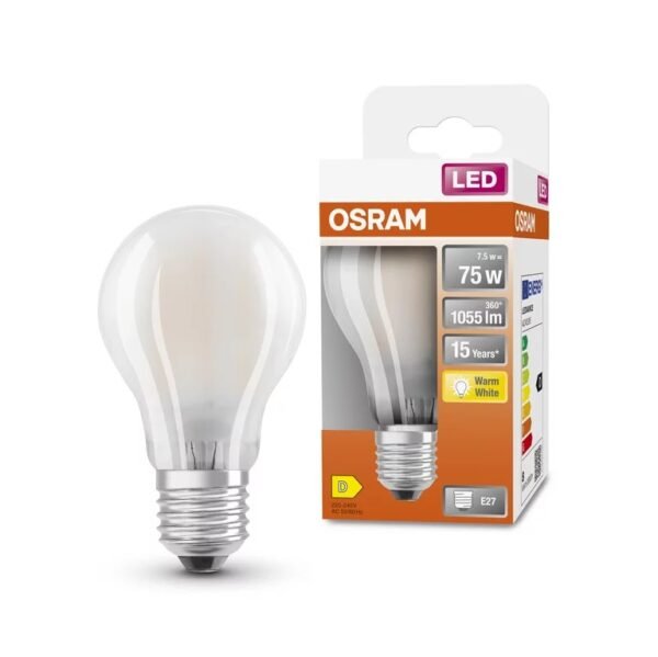 OSRAM Retrofit CLASSIC A | E27 | 7.5 W | Warm white light - Image 5