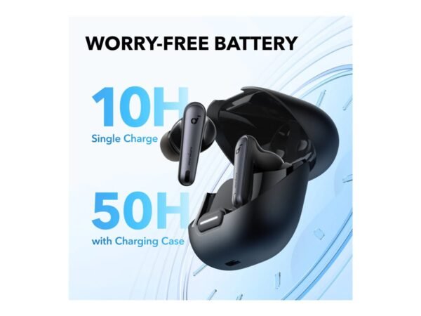 Anker Soundcore | True-Wireless Earbuds | Liberty 4 NC | Bluetooth | In-Ear | Microphone | Wireless | Velvet Black - Image 2