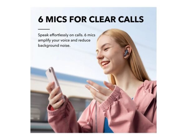 Anker Soundcore | True-Wireless Earbuds | Liberty 4 NC | Bluetooth | In-Ear | Microphone | Wireless | Velvet Black - Image 3