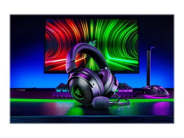 Razer | Gaming Headset | Kraken V3 Hypersense | Wired | Over-Ear | Noise canceling - Image 10