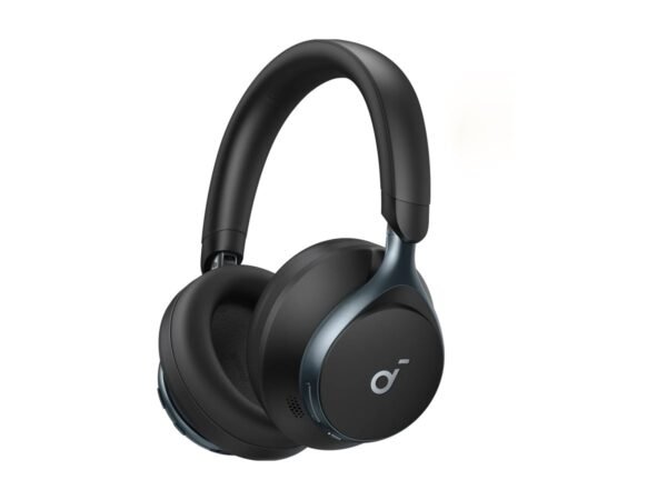Anker Soundcore | Headphones | Space One | Bluetooth | Over-ear | Microphone | Wireless | Jet Black - Image 2