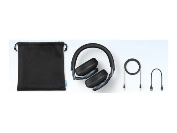 Anker Soundcore | Headphones | Space One | Bluetooth | Over-ear | Microphone | Wireless | Jet Black - Image 5