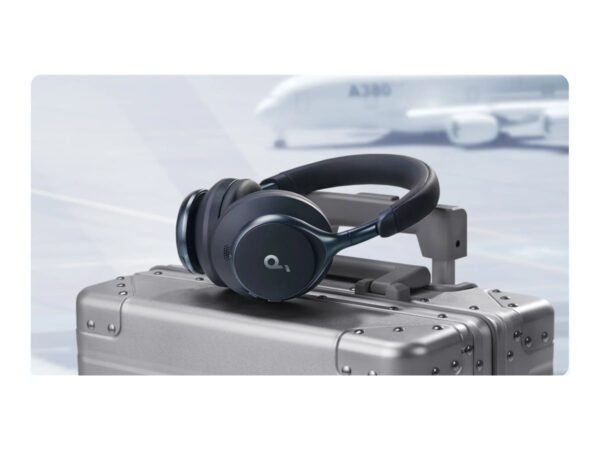 Anker Soundcore | Headphones | Space One | Bluetooth | Over-ear | Microphone | Wireless | Jet Black - Image 7