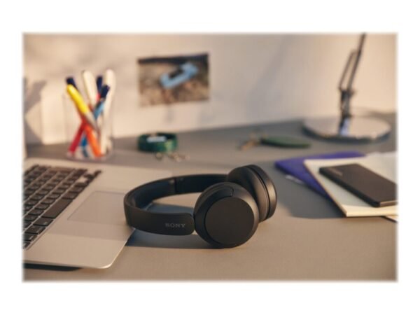 Sony WH-CH520 Wireless Headphones, Black | Sony | Wireless Headphones | WH-CH520 | Wireless | On-Ear | Microphone | Noise canceling | Wireless | Black - Image 15
