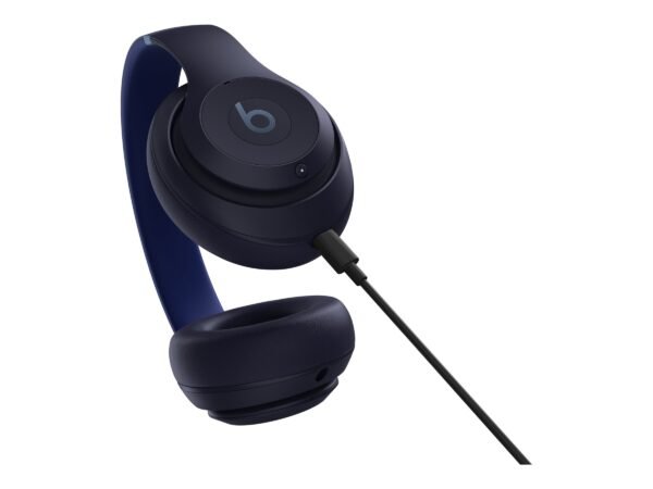 Beats | Headphones | Studio Pro | Bluetooth and 3.5 mm | Over-ear | Microphone | Noise canceling | Wireless | Navy - Image 6