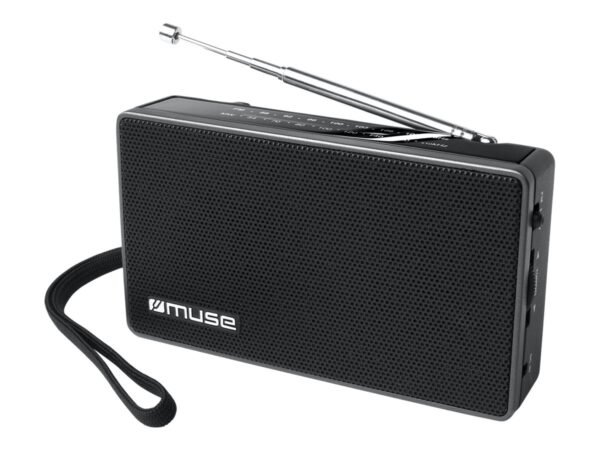 Muse | M-030R | 2-band portable radio | Black - Image 2