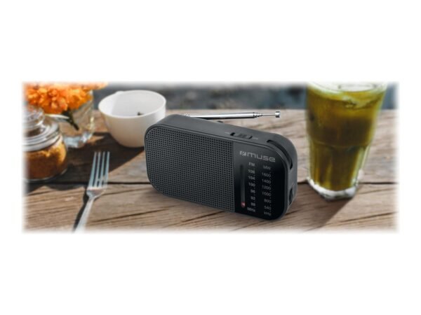 Muse | M-025 R | Portable radio | Black - Image 3