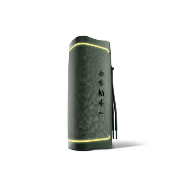Energy Sistem | Speaker with RGB LED Lights | Yume ECO | 15 W | Waterproof | Bluetooth | Green | Portable | Wireless connection - Image 2