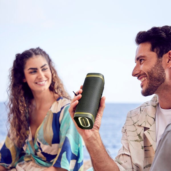 Energy Sistem | Speaker with RGB LED Lights | Yume ECO | 15 W | Waterproof | Bluetooth | Green | Portable | Wireless connection - Image 6