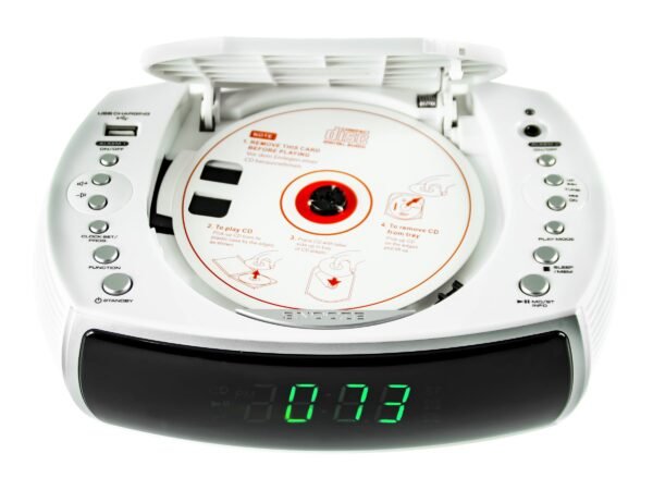 Camry | Alarm Clock | CR 1150w | Alarm function | White - Image 8