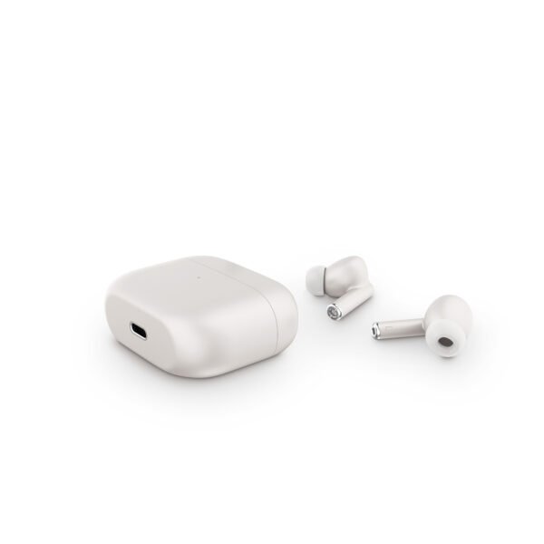 Energy Sistem Earphones True Wireless Style 2 Coconut (True Wireless Stereo, BT 5.1, Deep Bass, Charging Case) | Energy Sistem | True Wireless Earphones | Style 2 | Wireless | In-ear | Microphone | Noise canceling | Wireless | Coconut - Image 6