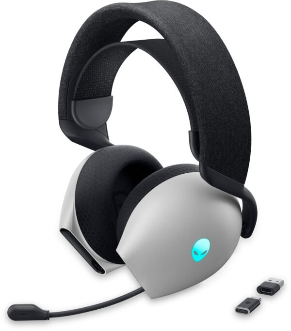 Dell | Alienware Dual Mode Wireless Gaming Headset | AW720H | Wireless | Over-Ear | Noise canceling | Wireless