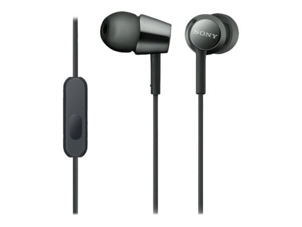 Sony | MDR-EX155APB | Wired | In-ear | Microphone | Black - Image 3