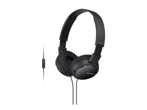Sony | MDR-ZX110APB.CE7 | Headband/On-Ear | Microphone | Black - Image 2