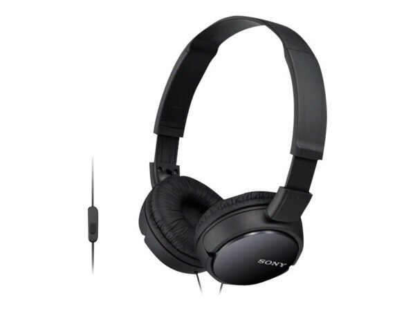 Sony | MDR-ZX110APB.CE7 | Headband/On-Ear | Microphone | Black - Image 5