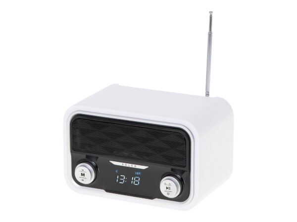 Adler | Bluetooth Radio | AD 1185 | AUX in | White