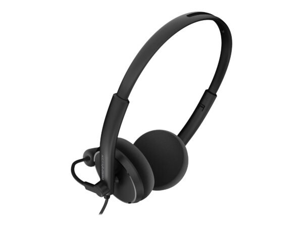 Energy Sistem Headset Office 2+ Black, USB and 3.5 mm plug, volume control, retractable boom mic. | Energy Sistem | Wired Earphones | Headset Office 2+ | Wired | On-Ear | Microphone | Black - Image 8