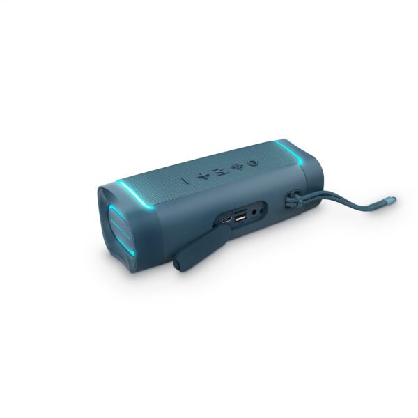 Energy Sistem | Speaker with RGB LED Lights | Nami ECO | 15 W | Waterproof | Bluetooth | Blue | Portable | Wireless connection - Image 3
