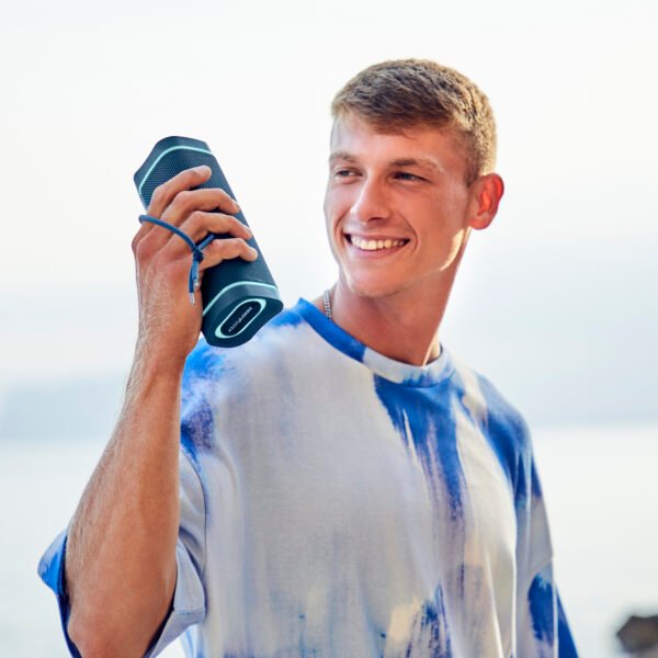 Energy Sistem | Speaker with RGB LED Lights | Nami ECO | 15 W | Waterproof | Bluetooth | Blue | Portable | Wireless connection - Image 7
