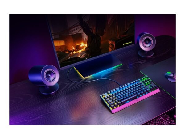 Razer | Gaming Speakers | Nommo V2 X - 2.0 | Bluetooth | Black - Image 7