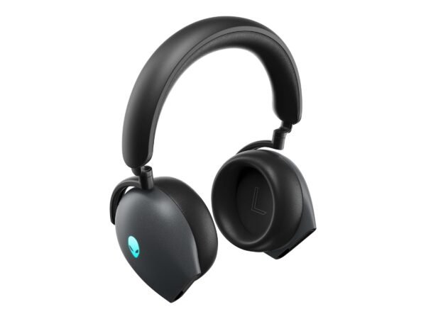 Dell | Headset | Alienware Tri-Mode AW920H | Wireless/Wired | Over-Ear | Microphone | Noise canceling | Wireless | Dark Side of the Moon - Image 2