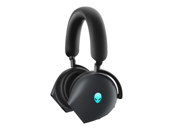Dell | Headset | Alienware Tri-Mode AW920H | Wireless/Wired | Over-Ear | Microphone | Noise canceling | Wireless | Dark Side of the Moon - Image 4