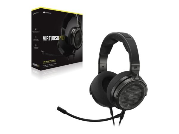 Corsair | Gaming Headset | VIRTUOSO PRO | Wired | Over-Ear | Microphone | Carbon - Image 2