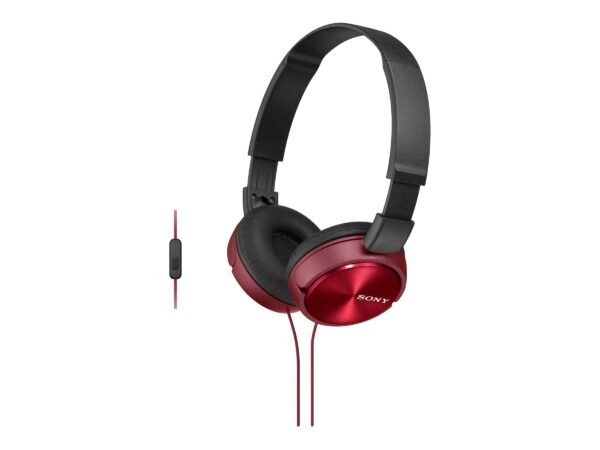 Sony | MDR-ZX310 | Wired | On-Ear | Red - Image 3
