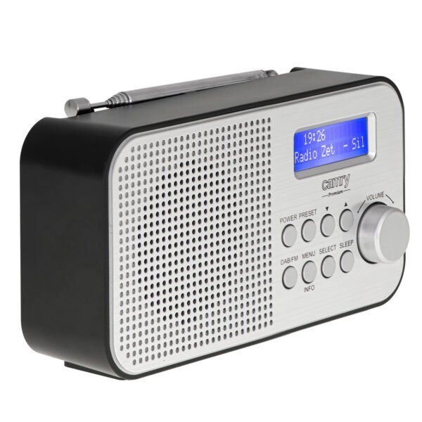 Camry | Portable Radio | CR 1179 | Alarm function | Black/Silver - Image 4
