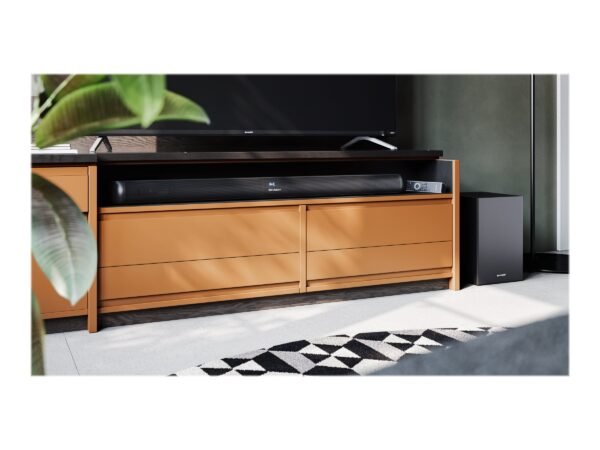 Sharp HT-SBW202 2.1 Soundbar with Wireless Subwoofer for TV above 40", HDMI ARC/CEC, Aux-in, Optical, Bluetooth, 92cm, Black | Sharp | TV SoundBar with Wireless Subwoofer | HT-SBW202 | Black | No | AUX in | Bluetooth | 200 W | Wireless connection - Image 20