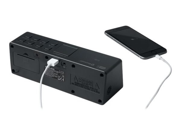 Muse M-172DBT DAB+ / FM RDS Radio, Portable, Black | Muse | M-172 DBT | Alarm function | NFC features | Black - Image 2