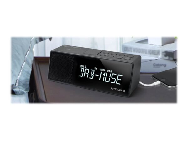 Muse M-172DBT DAB+ / FM RDS Radio, Portable, Black | Muse | M-172 DBT | Alarm function | NFC features | Black - Image 3