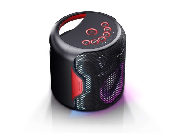 Sharp Party Speaker | PS-921(BK) | 130 W | Bluetooth | Black | Portable | Wireless connection - Image 3