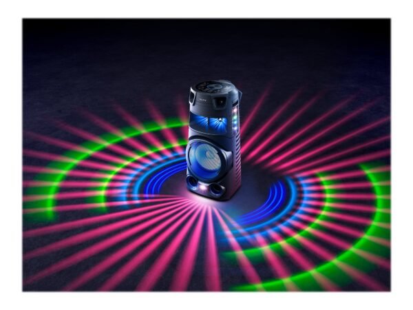 Sony | High Power Audio System | MHC-V73D | USB port | Wi-Fi | Bluetooth | FM radio | Near Field Communication (NFC) | Wireless connection - Image 10